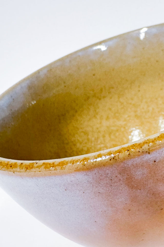 Pink Coloured Stoneware Bowl