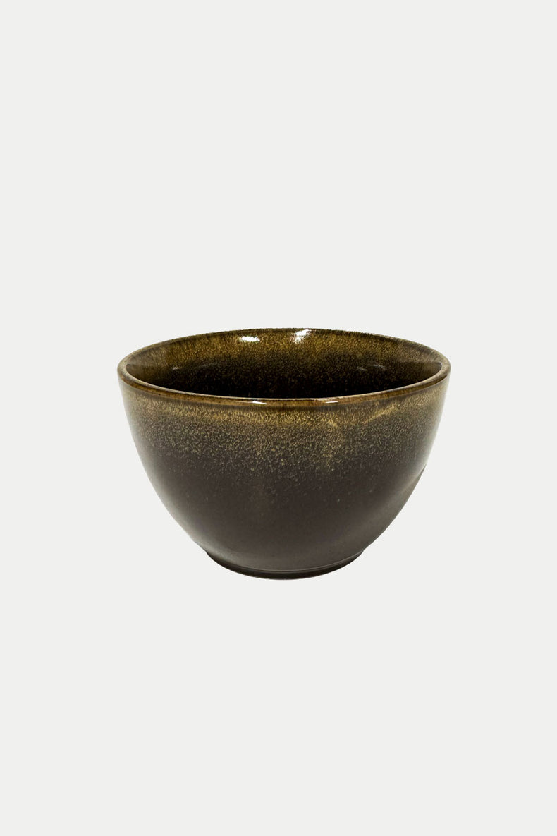 Brown Coloured Stoneware Bowl