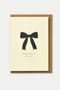 Kinshipped Peace and Love For All Bow Card 