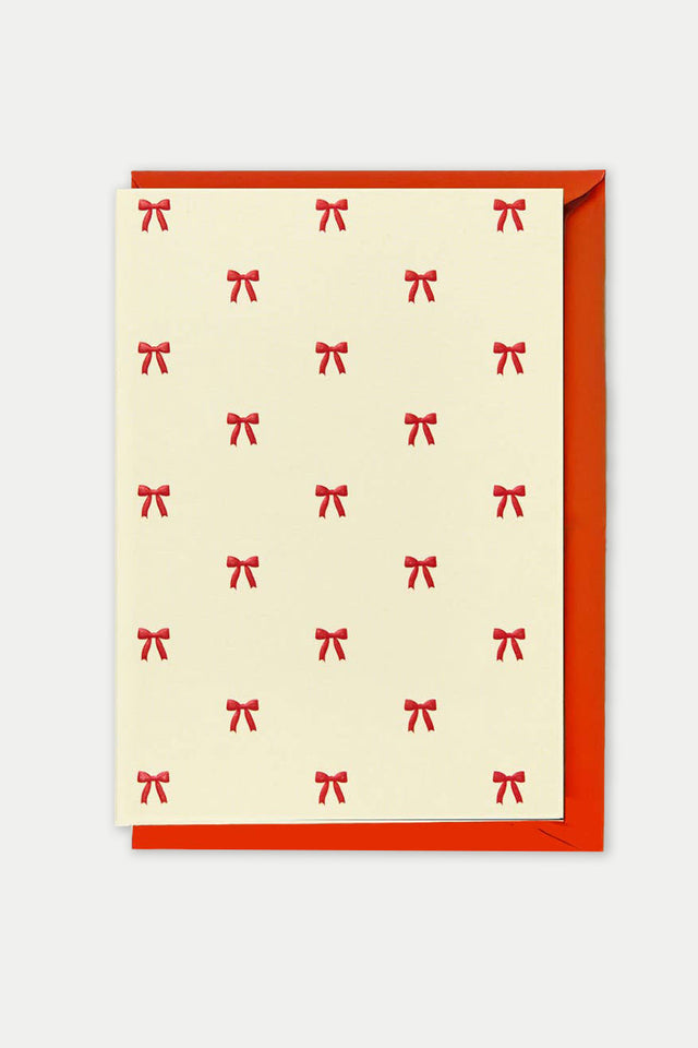 Kinshipped Little Bows Seasonal Christmas Card 