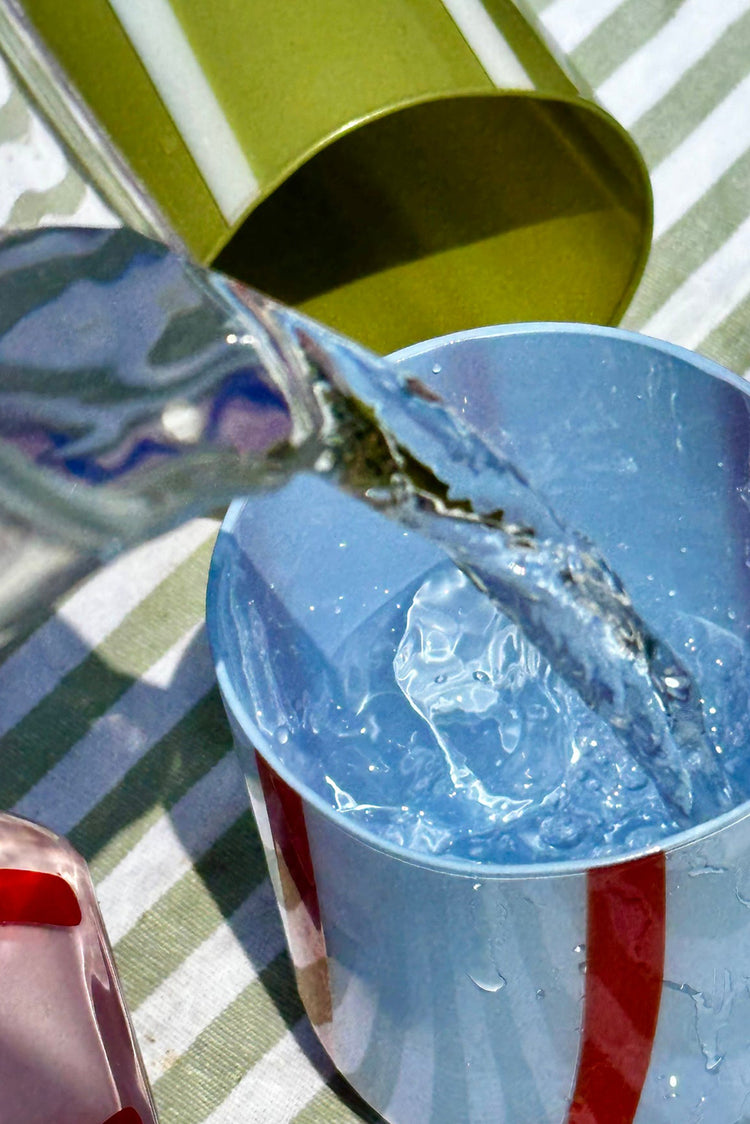 Blue & Red Atina Tumbler