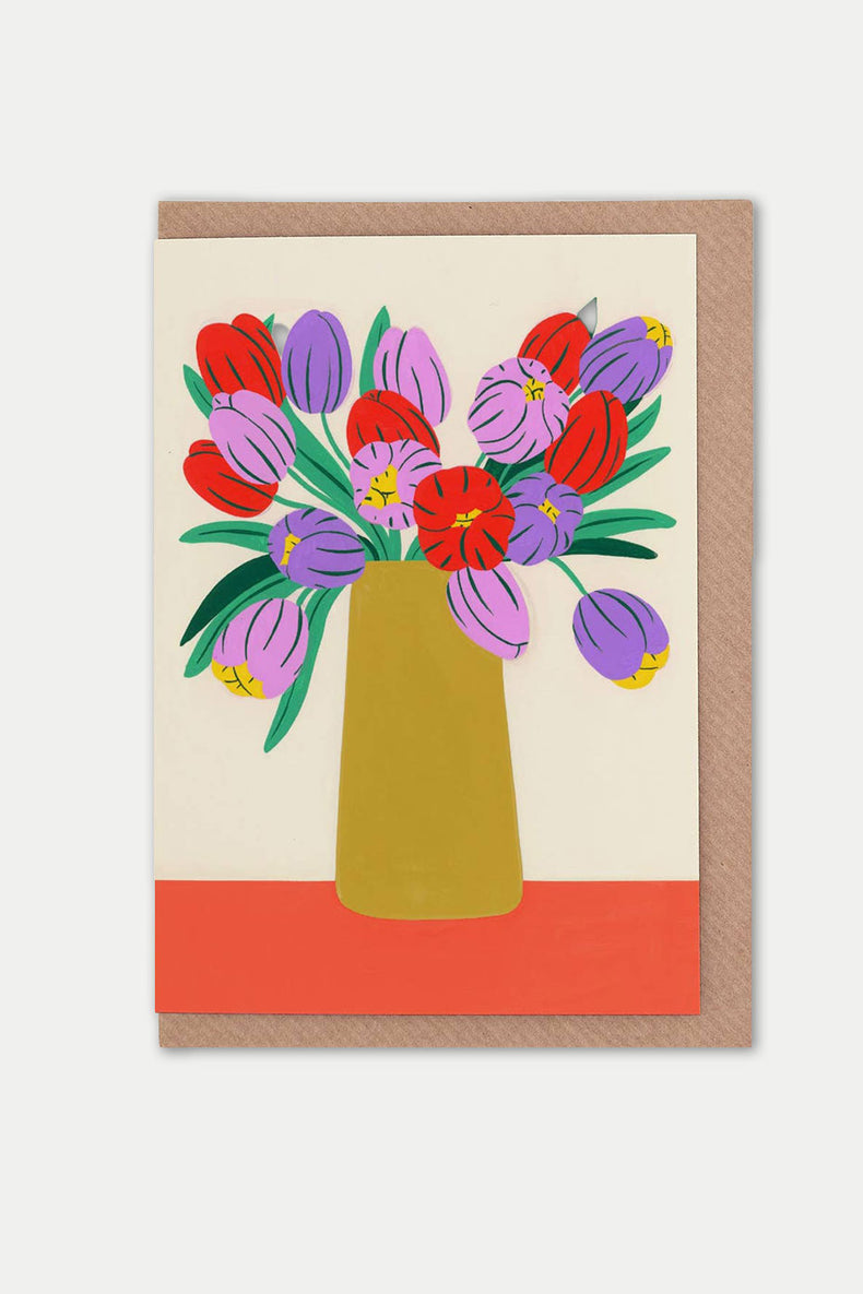 Spring Flowers Card