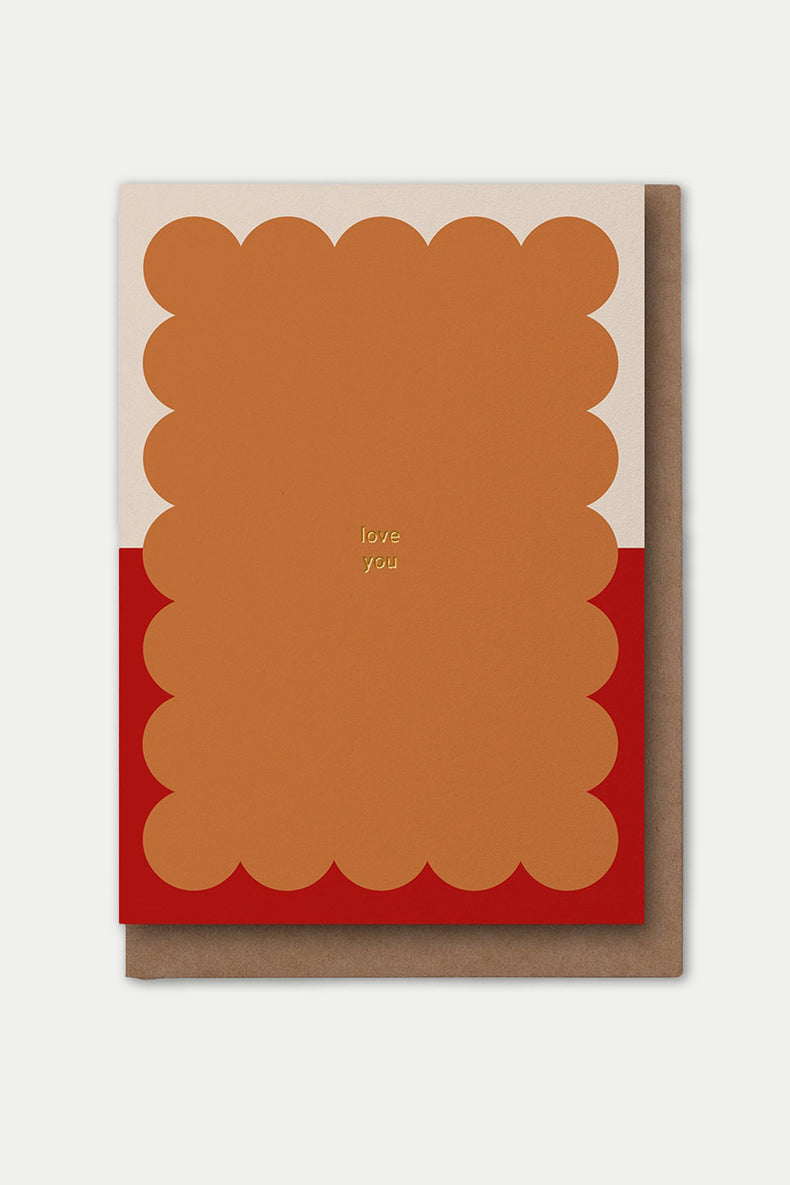 Kinshipped Love You Card 