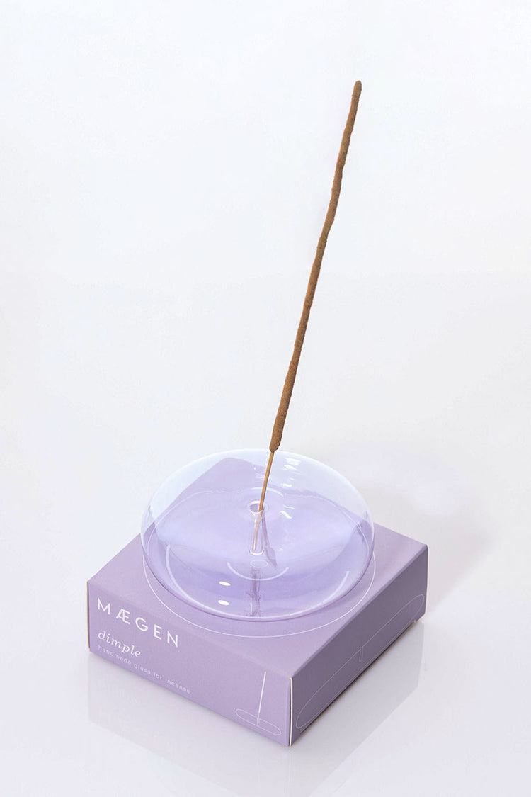 MÆGEN Lavender Dimple Incense Holder 