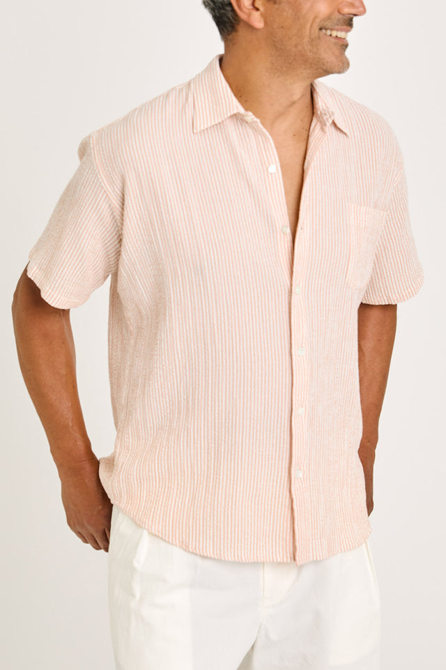 Clay Stripes Roque Shirt