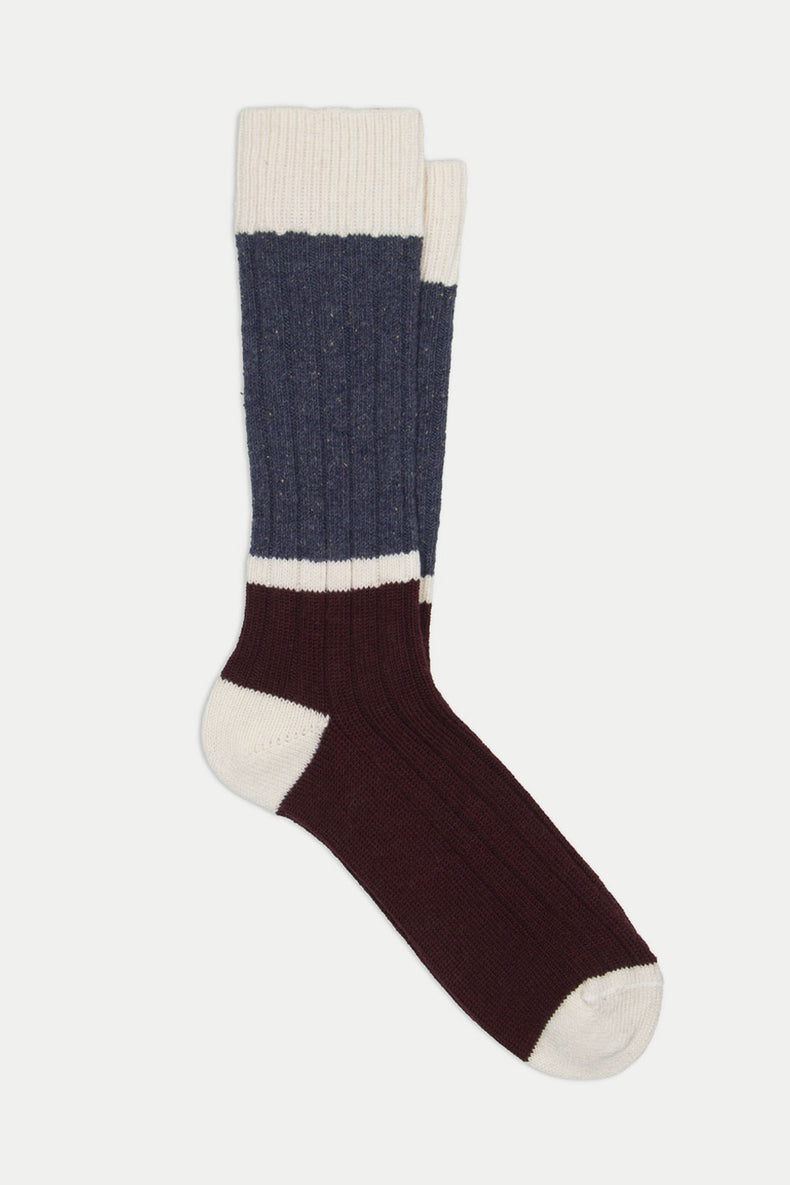 ANT45 Bordeaux Ovre Socks 