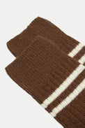 ANT45 Brown Brazza Socks 