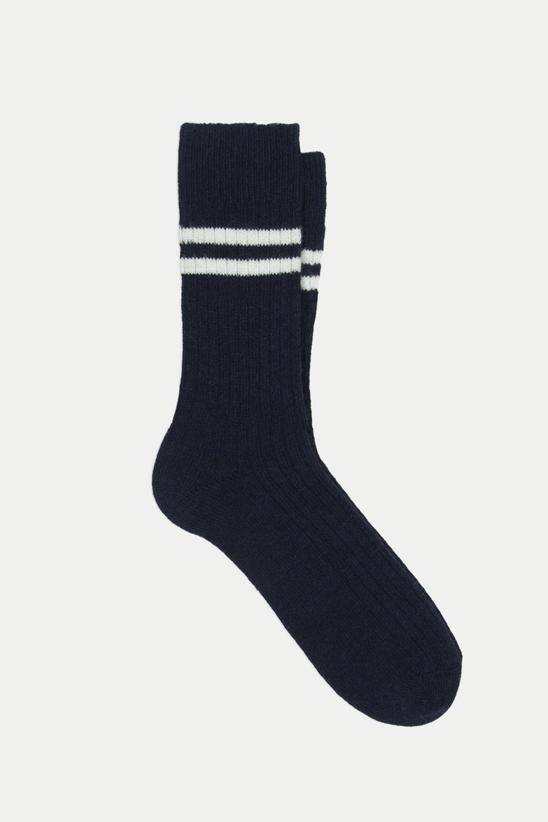 ANT45 Navy Brazza Socks 
