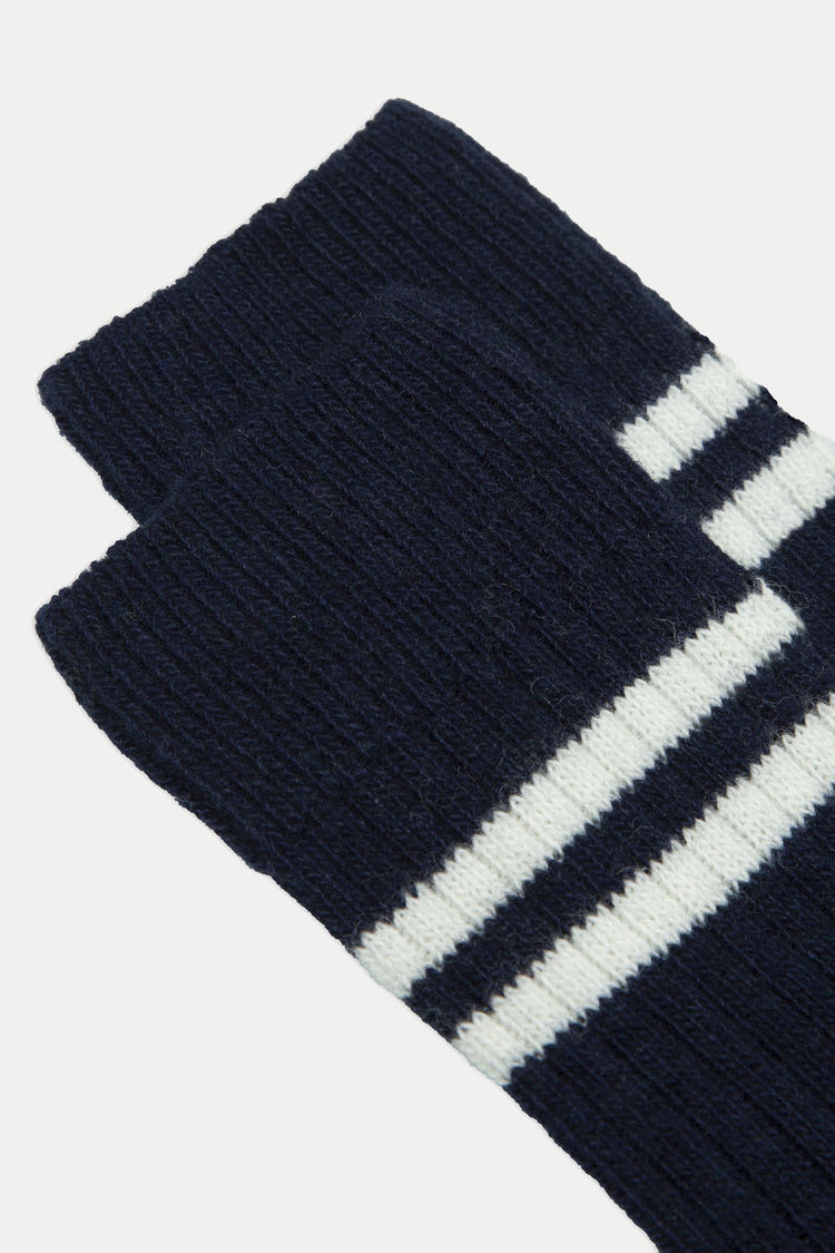 ANT45 Navy Brazza Socks 