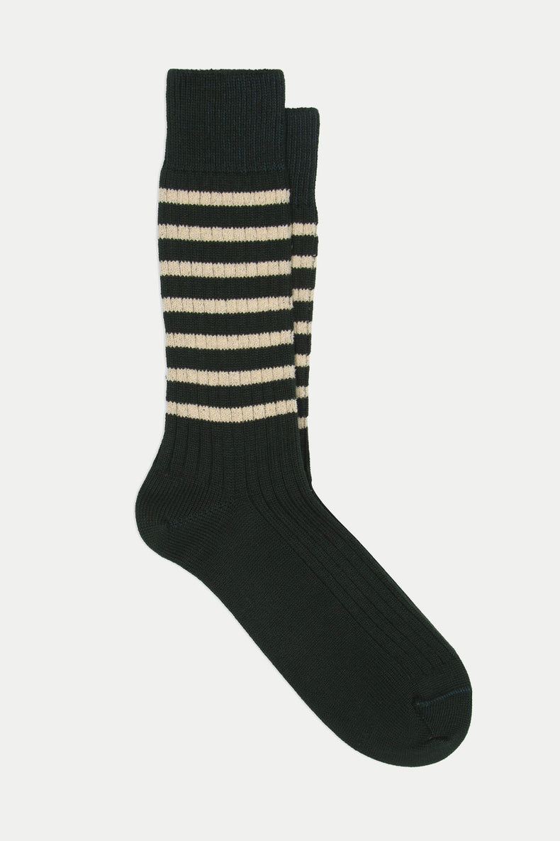 ANT45 Dark Green Arbe Socks 