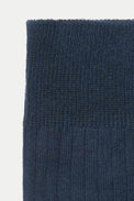 Selected Homme Sky Captain Melange River Ribbed Socks 