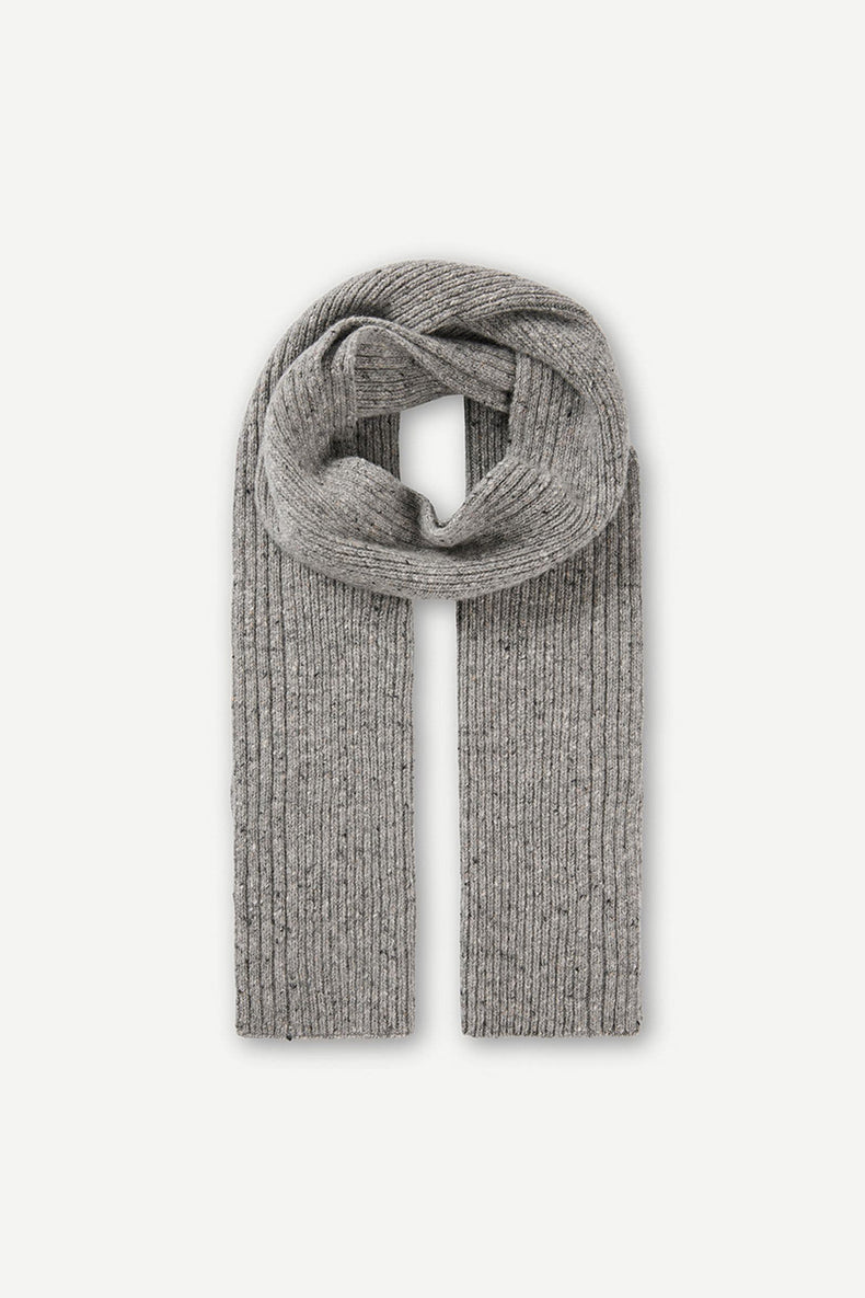 Samsøe Samsøe Grey Melange Sanataniel Scarf 