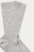 About Companions Light Grey Undyed Alpaca Socks 