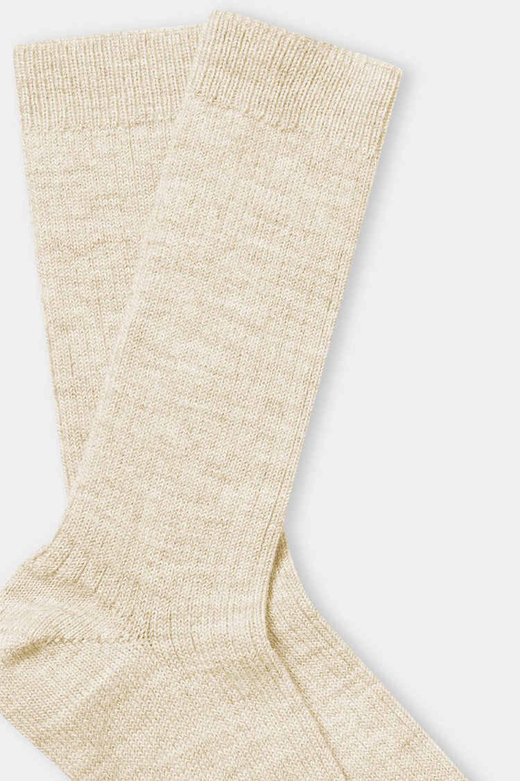 About Companions Wool White Undyed Alpaca Socks 