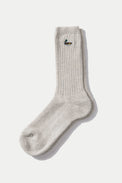 Edmmond Studios Light Grey Duck Socks 