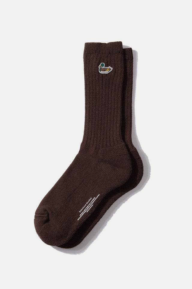 Edmmond Studios Chocolate Duck Socks 