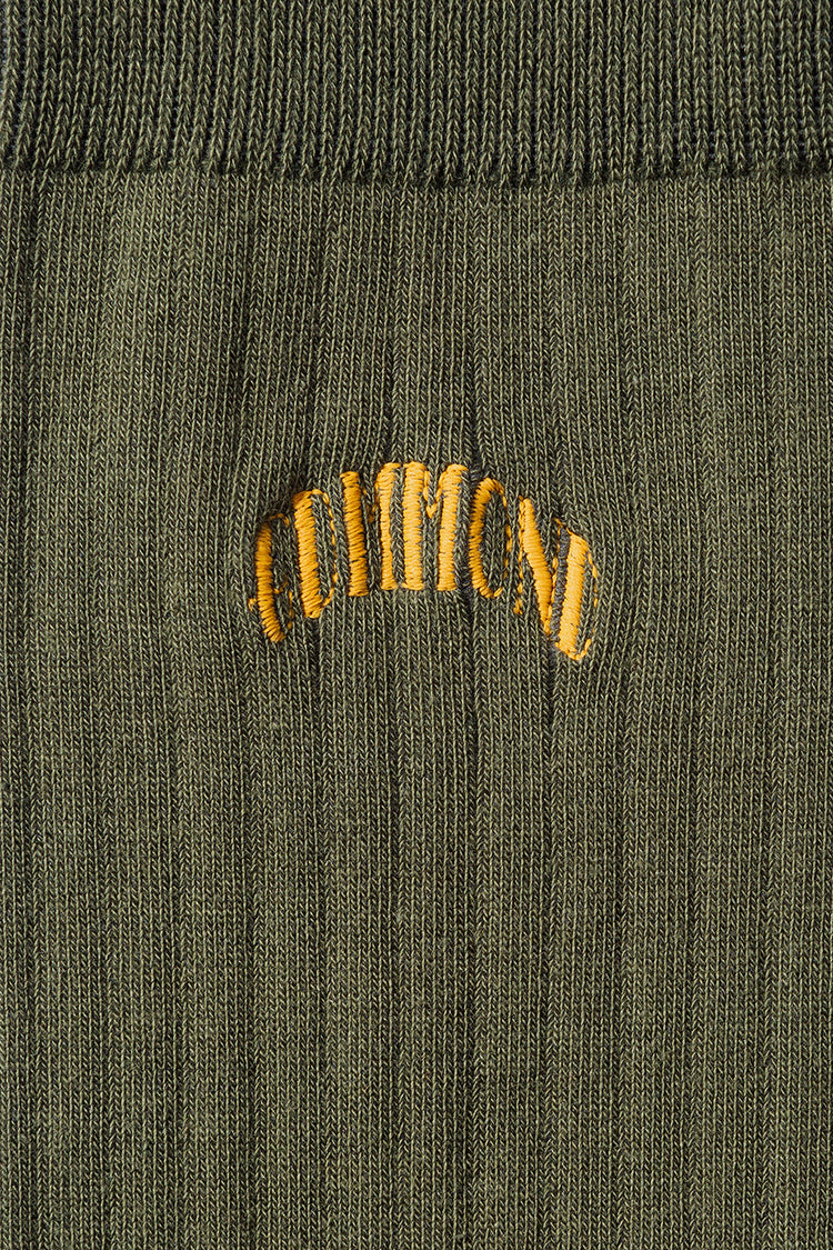 Edmmond Studios Khaki Edmmond Core Logo Socks 