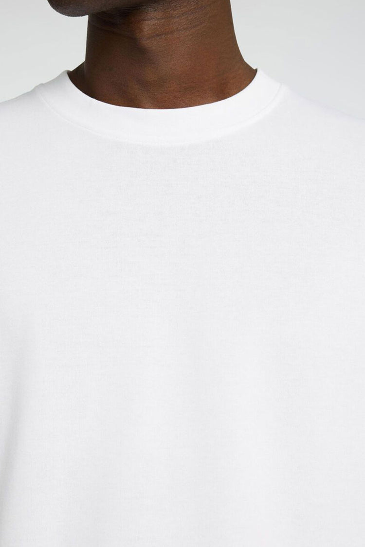 Bright White Loose Fit Oscar Long-Sleeved T-Shirt