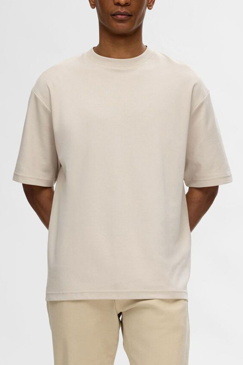 Oatmeal Loose Fit Oscar T-Shirt