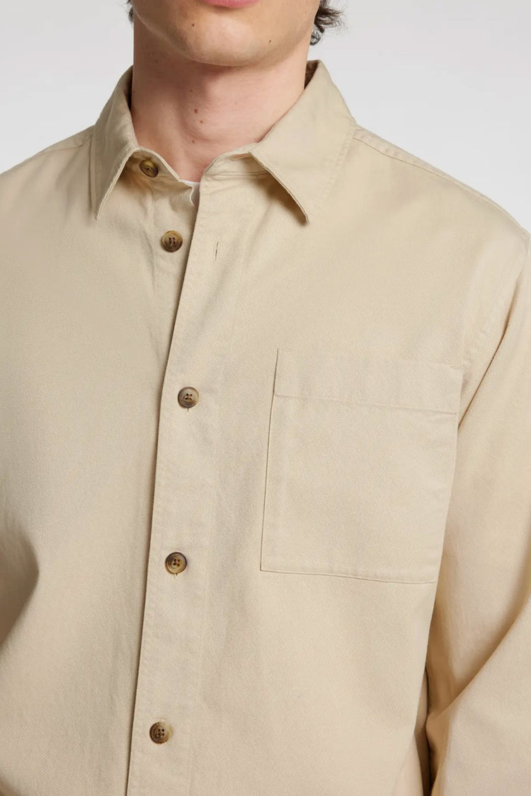 Oatmeal Ace Thais Overshirt