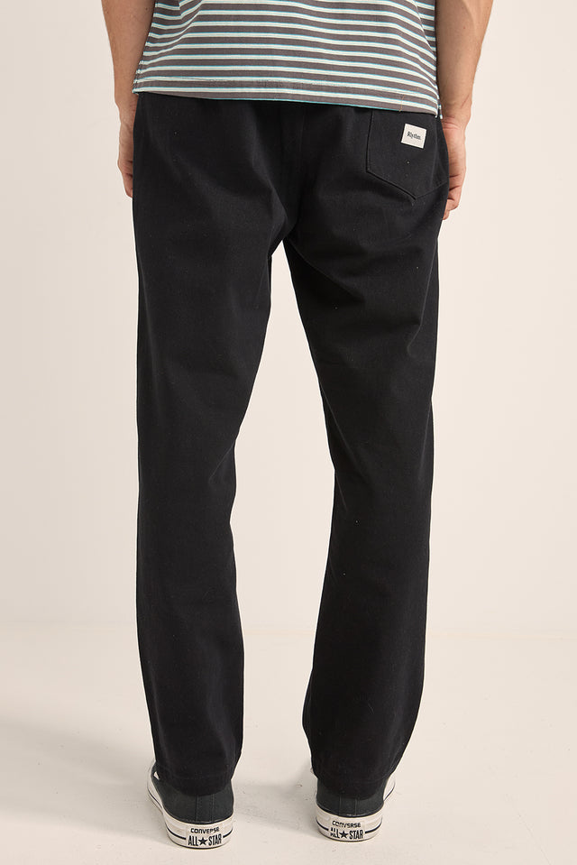 Black Brushed Jam Pants