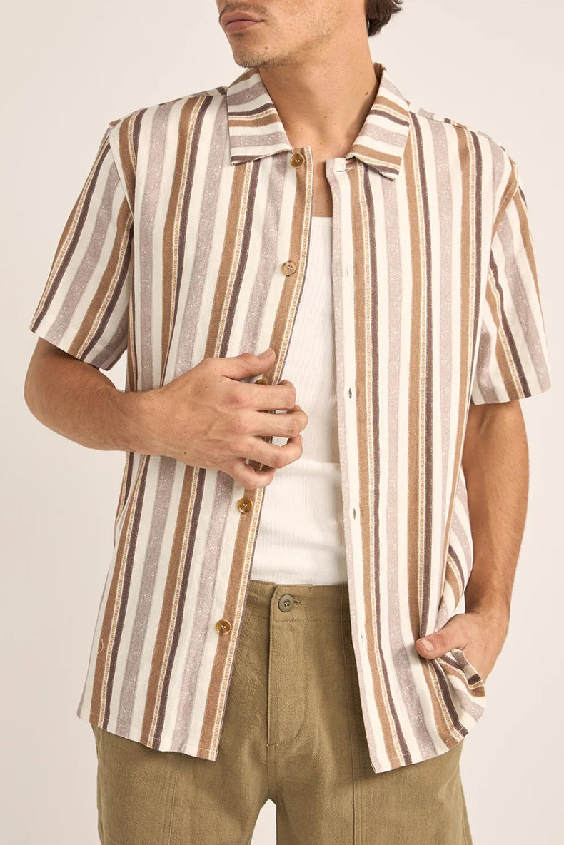 Cedar Paisley Stripe Shirt