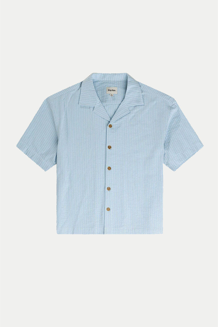 Blue Relaxed Check Shirt