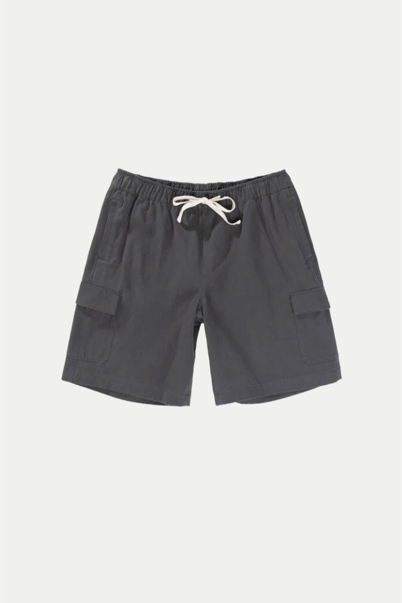 Charcoal Cargo Jam Shorts