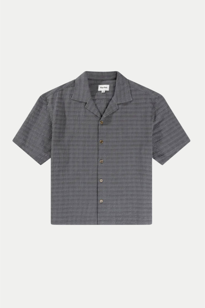 Charcoal Relaxed Textured Shirt