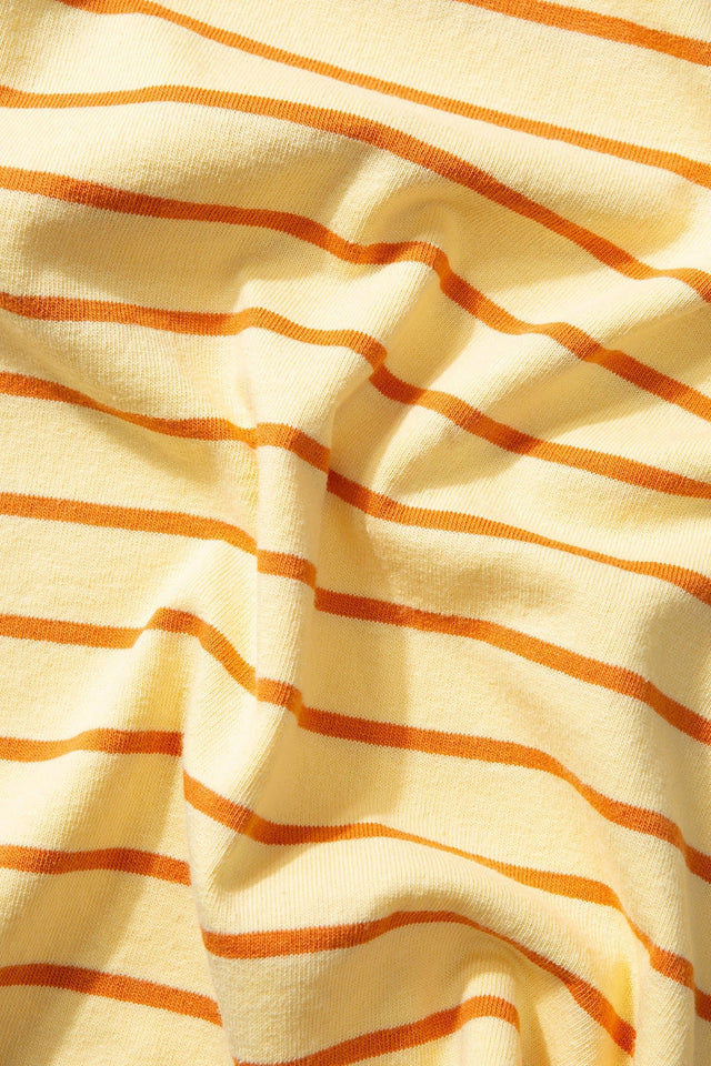 Yellow Mini Logo Stripe T-Shirt