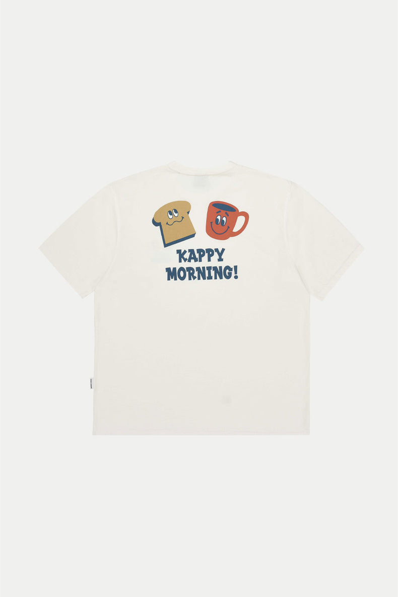 White Kappy Morning T-Shirt