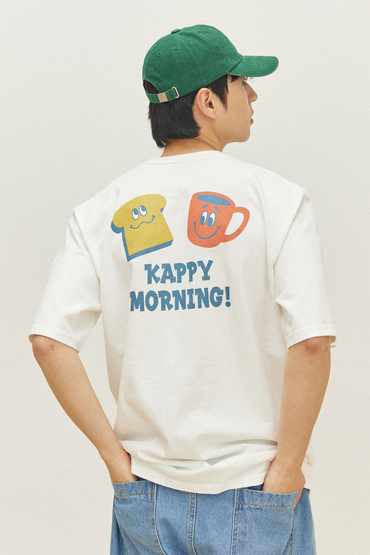 White Kappy Morning T-Shirt