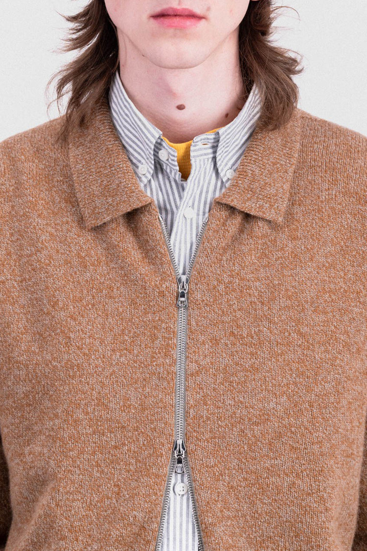 Nut Mix High Pressure Zip Cardigan