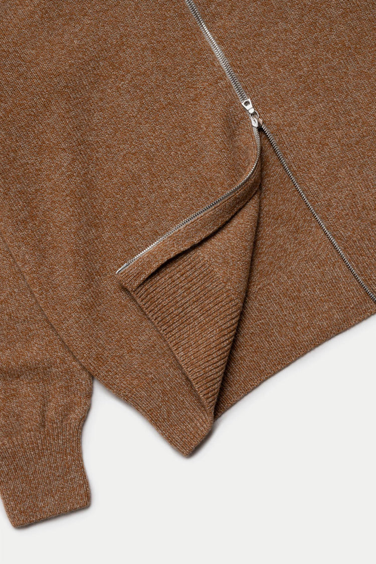 Nut Mix High Pressure Zip Cardigan