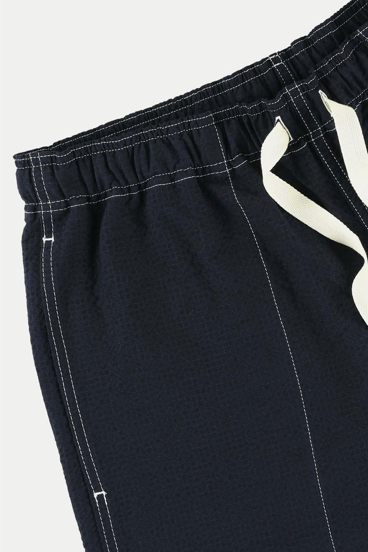 Navy Magic Seersucker Shorts