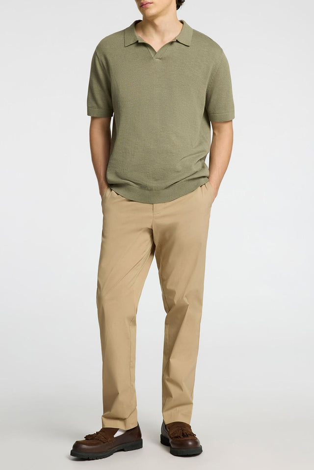 Vetiver Mattis Linen Polo Shirt