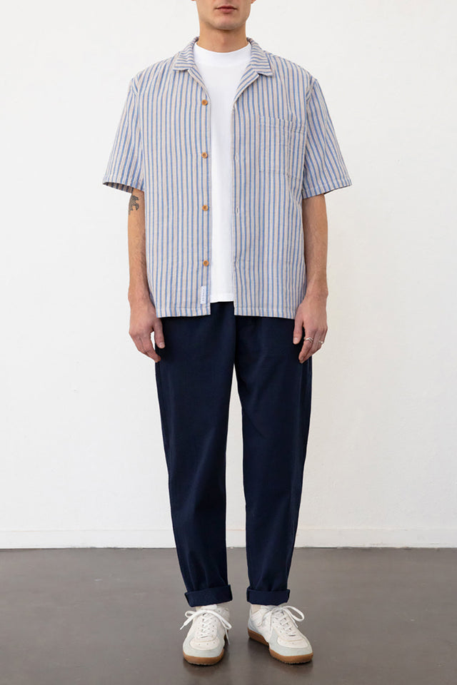 Multi Stripe Bowling Shirt