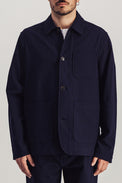 Parages Navy Squire Seersucker Jacket 