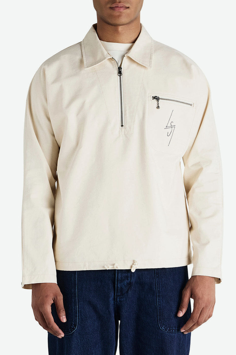 Natural Specter Smock Shirt by Deus Ex Machina