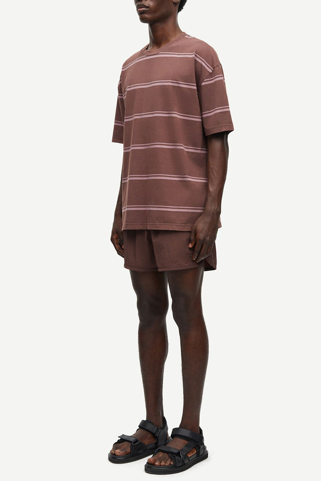 French Roast Twin Stripe Sahakeem T-Shirt