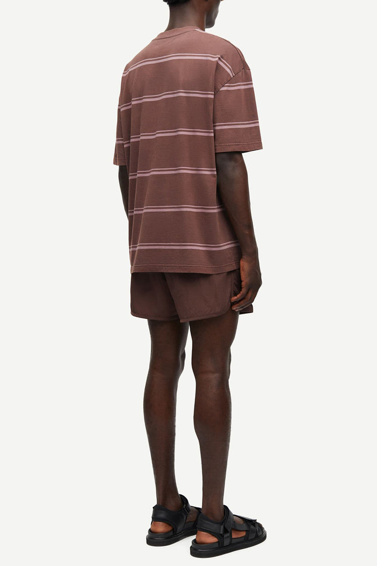 Samsøe Samsøe French Roast Twin Stripe Sahakeem T-Shirt 