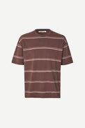 Samsøe Samsøe French Roast Twin Stripe Sahakeem T-Shirt 