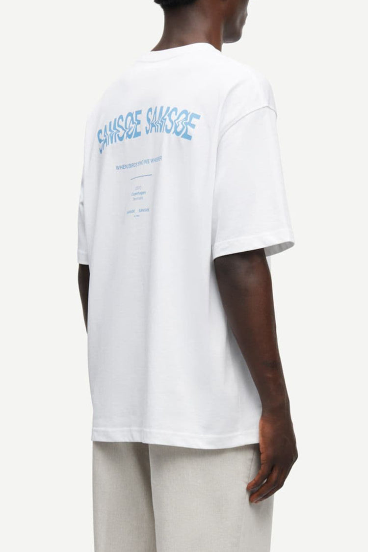 Samsøe Samsøe Swirl Blue Jasper Saswirl T-Shirt 