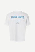 Samsøe Samsøe Swirl Blue Jasper Saswirl T-Shirt 