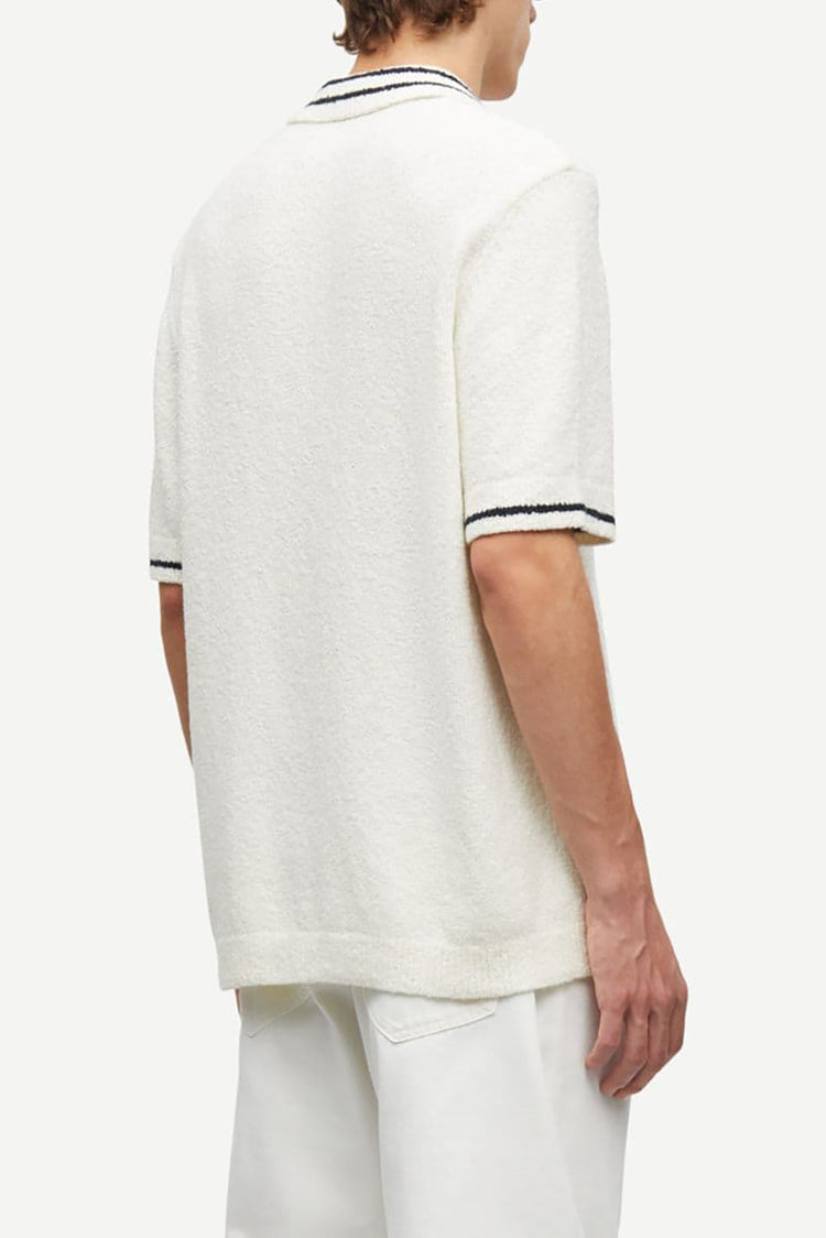 Samsøe Samsøe Clear Cream Sapedro Polo Shirt 