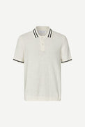 Samsøe Samsøe Clear Cream Sapedro Polo Shirt 