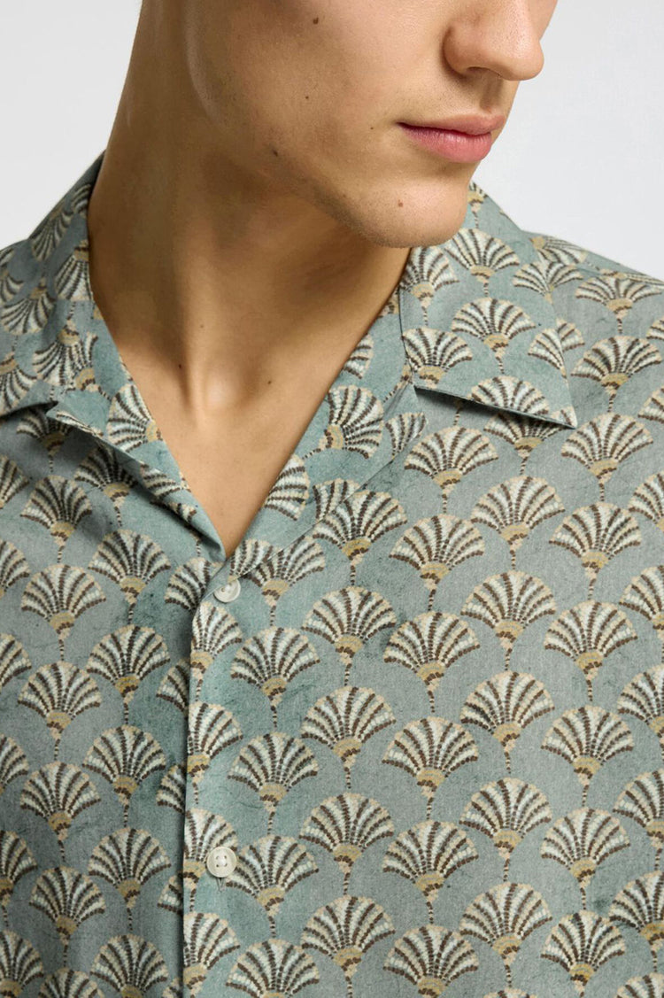 Selected Homme Iceberg Green Regular Air Shirt 