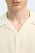 Selected Homme Egret Regular Noa Resort Shirt 