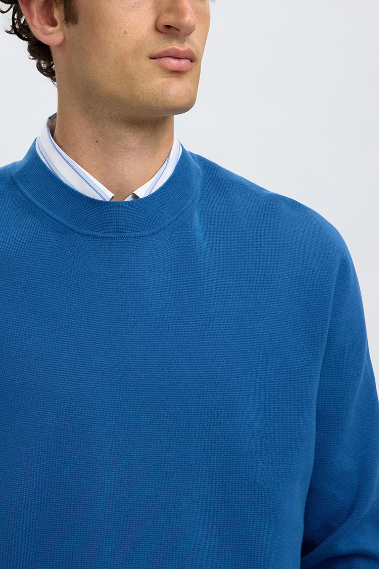 Selected Homme Set Sail Mike Light Knit Relaxed Sweat 