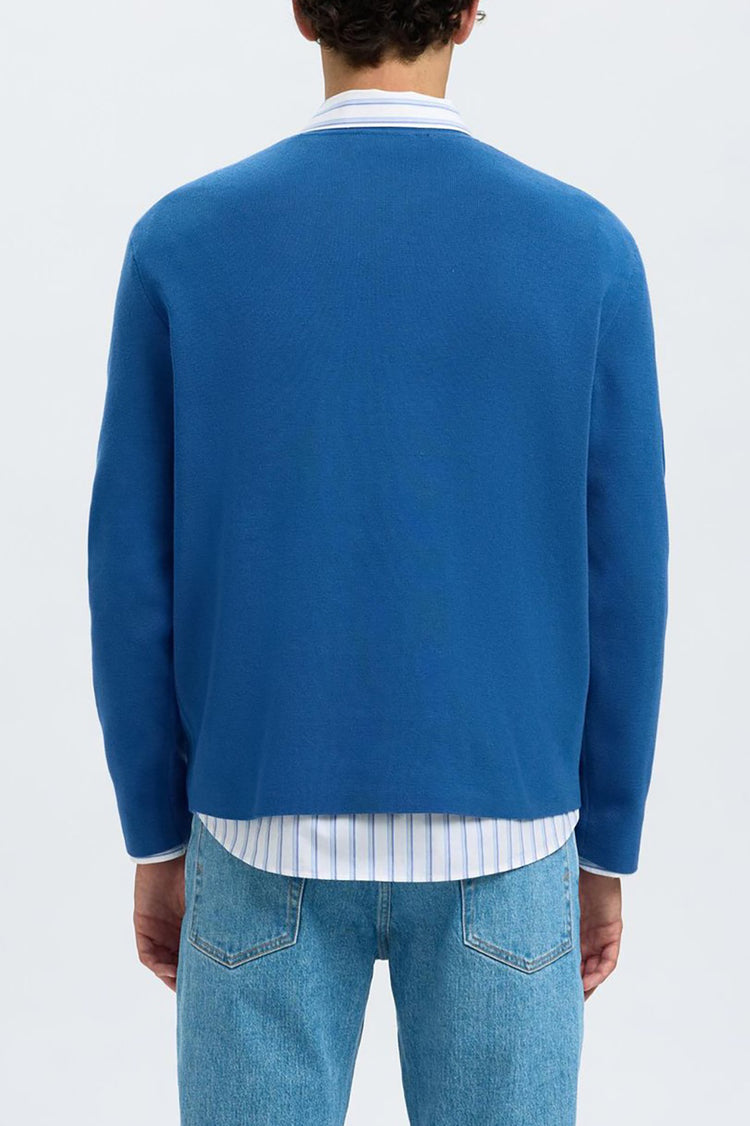 Selected Homme Set Sail Mike Light Knit Relaxed Sweat 